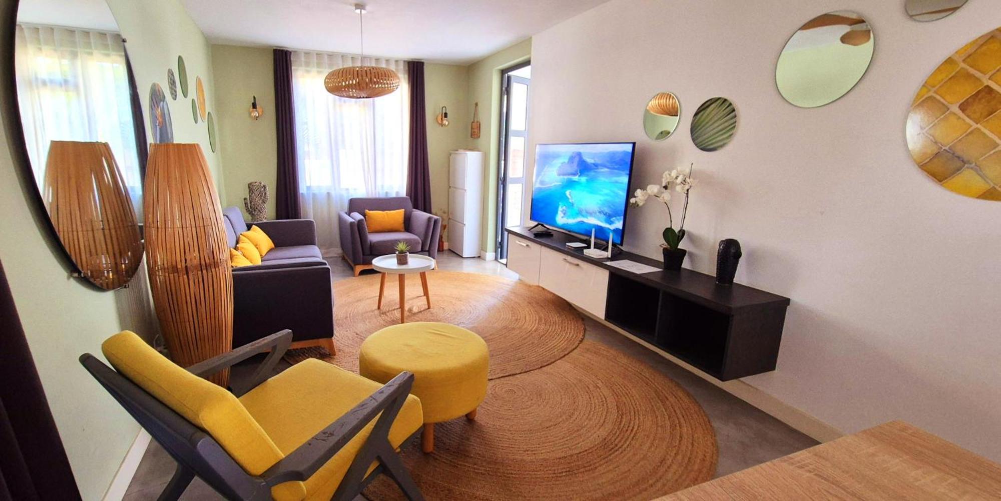 Sweet Beach Apt-Pool, Terrace, Ground Floor, Few Steps From Beach! Flic-en-Flacq Exterior foto